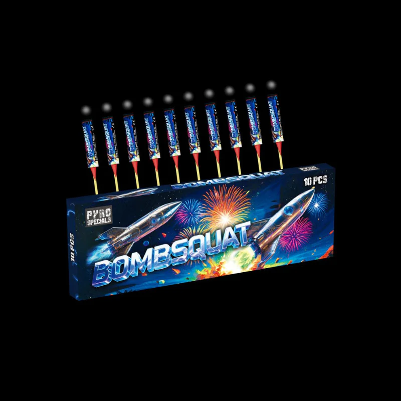 Bombsqaut Raketen Pyro Specials