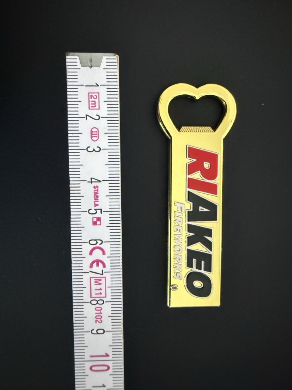 Riakeo Flaschenöffner Gold (10 Stück)