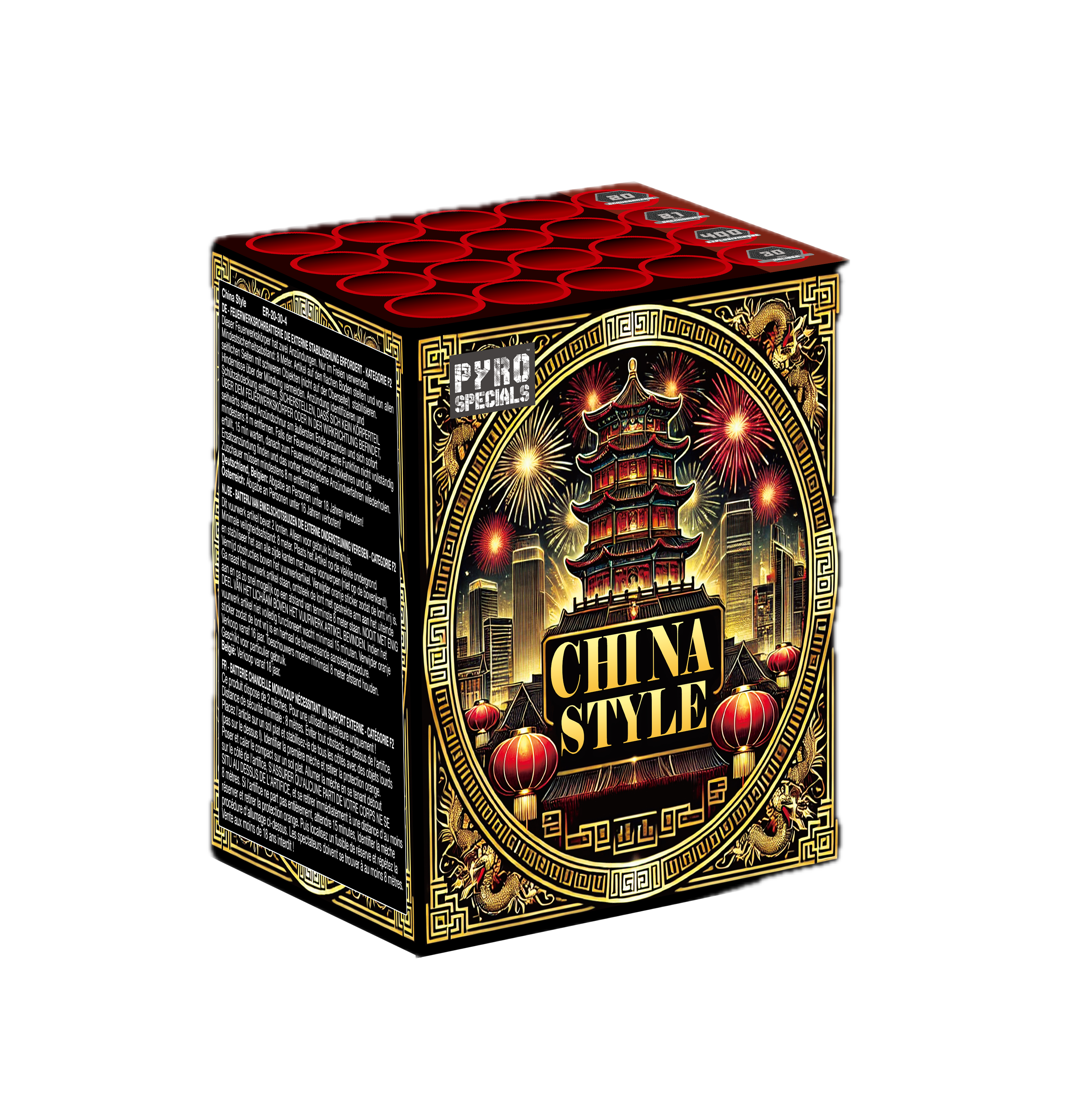Pyro Specials Chine Style 20 Schuss    