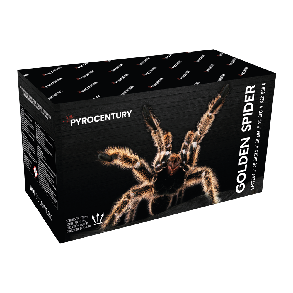 Pyrocentury Golden Spider 2025 Pyrocentury Golden Spider 2025