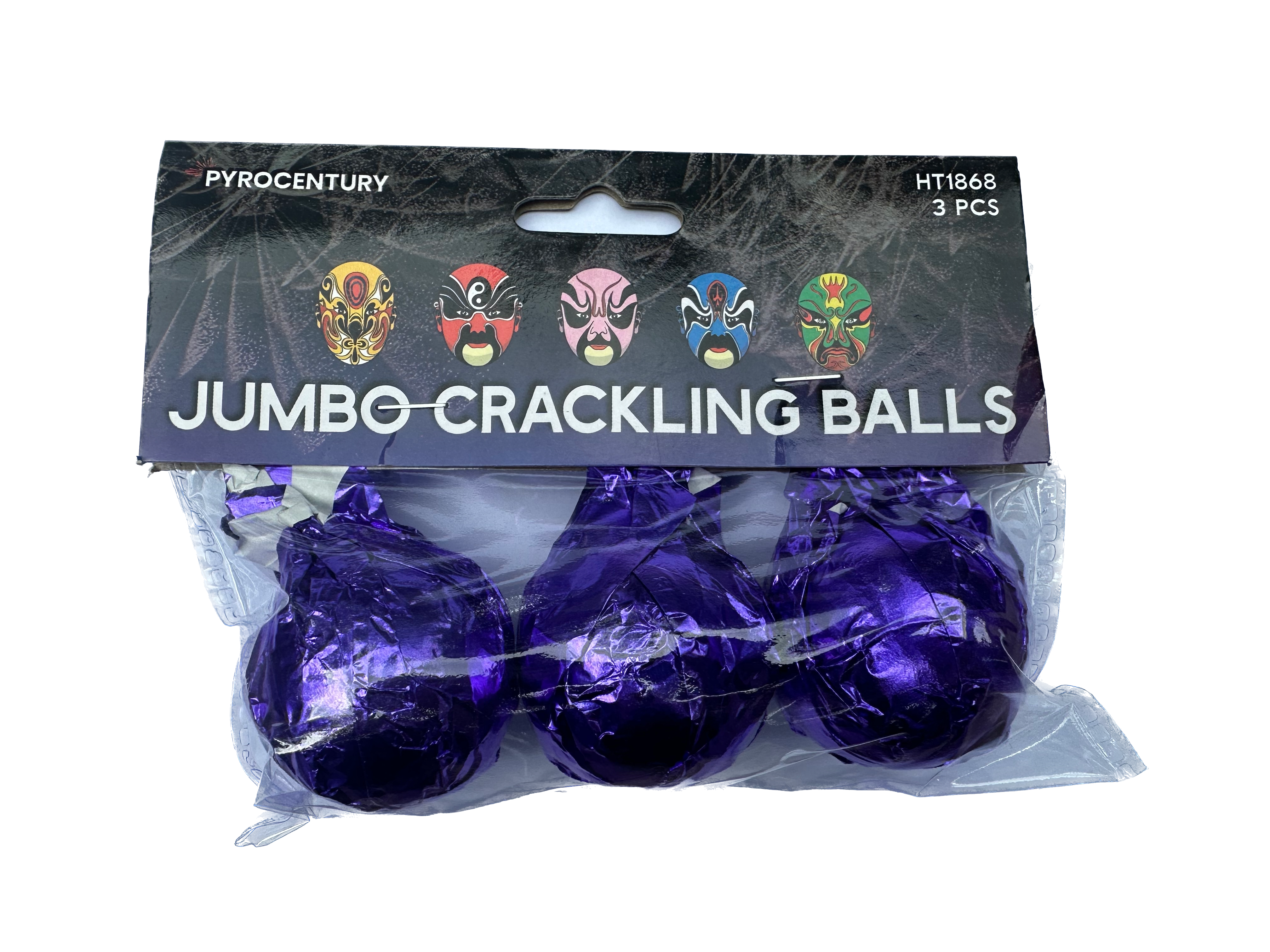 Pyrocentury Jumbo Crackling Balls Pyrocentury Jumbo Crackling Balls