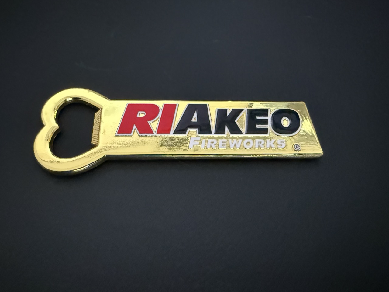 Riakeo Flaschenöffner Gold (10 Stück)